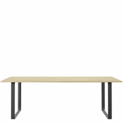 70/70 Eettafel Massief Eiken