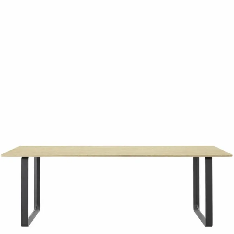 70/70 Eettafel Massief Eiken