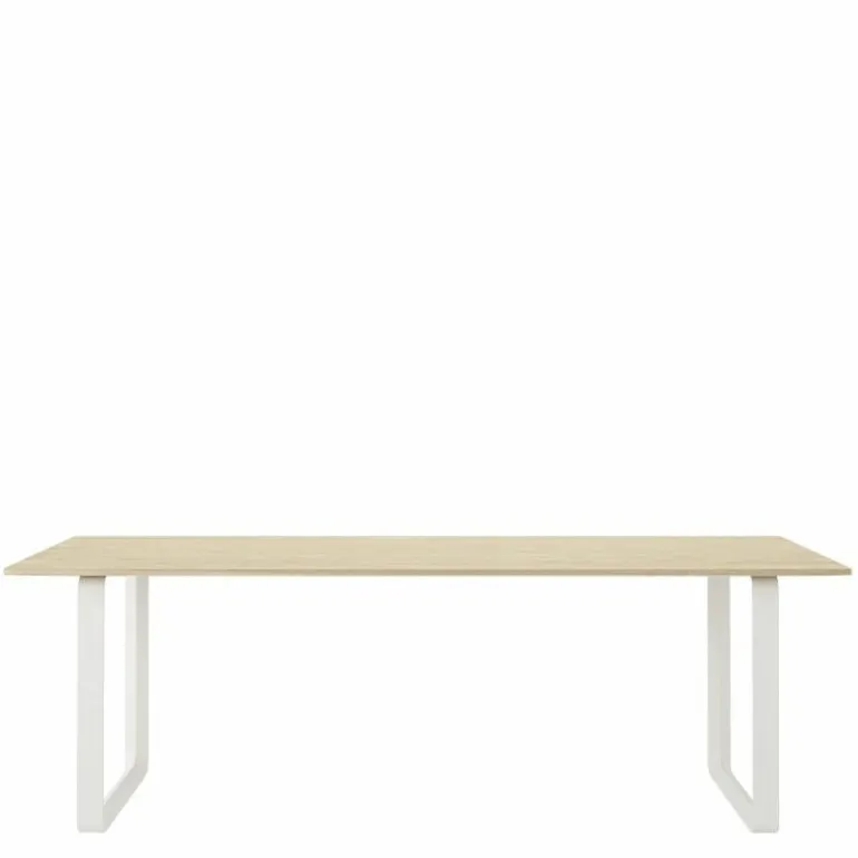 70/70 Eettafel Massief Eiken