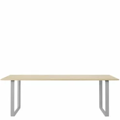 70/70 Eettafel Massief Eiken