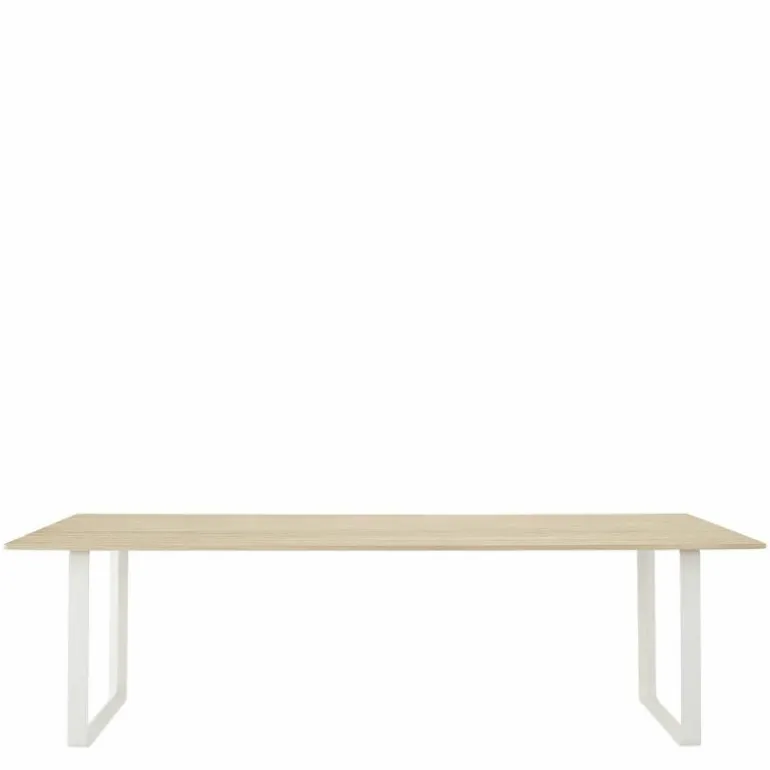 70/70 Eettafel Massief Eiken