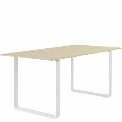 70/70 Eettafel Massief Eiken