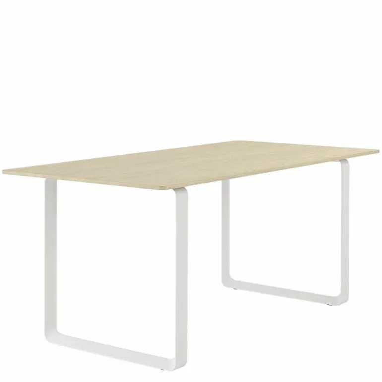 70/70 Eettafel Massief Eiken
