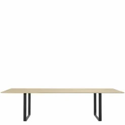 70/70 Eettafel Massief Eiken