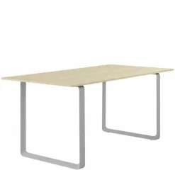 70/70 Eettafel Massief Eiken