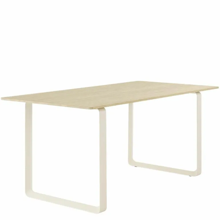 70/70 Eettafel Massief Eiken
