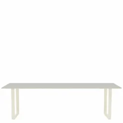 70/70 Grijs Linoleum Eettafel