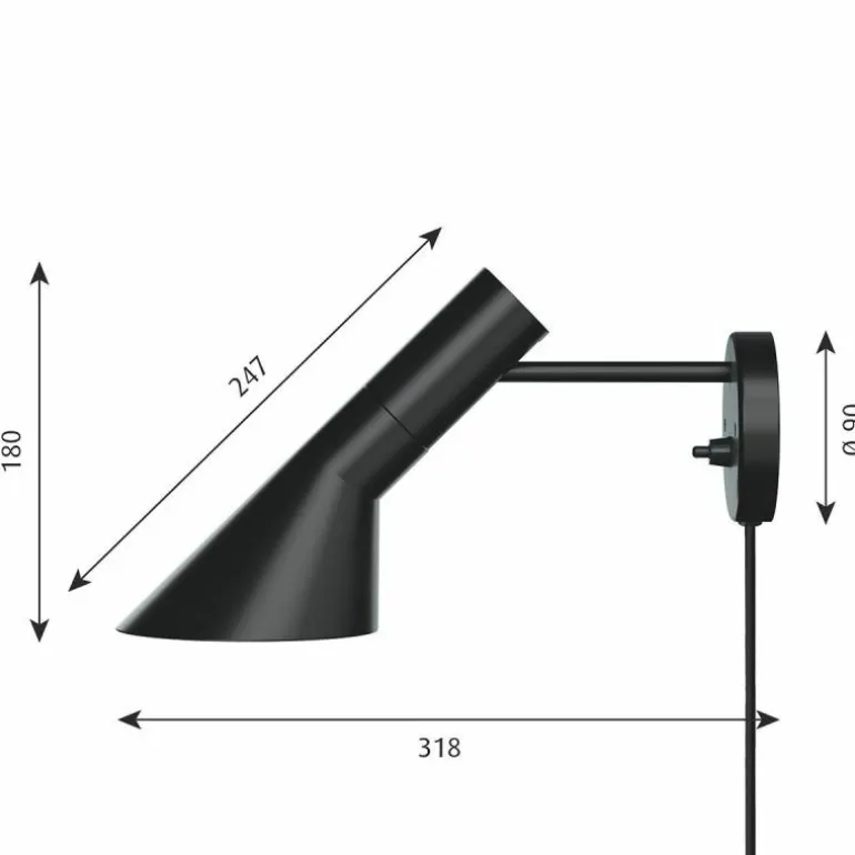AJ Wandlamp