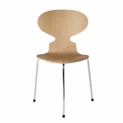 Ant Stoel Naturel Fineer, Drie Poten