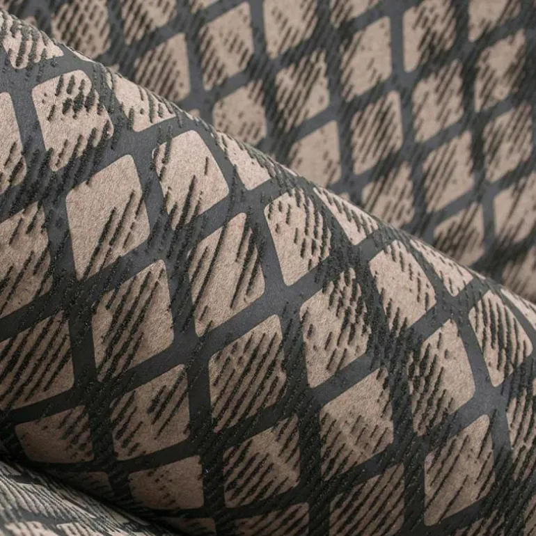 Aristo Quagga Behang Walnut