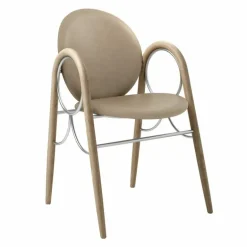 Arkade Stoel Wit Geolied Eiken