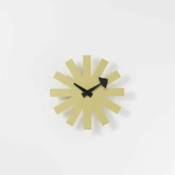 Asterisk Klok Messing