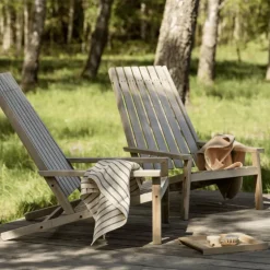 Between Lines Deck Chair