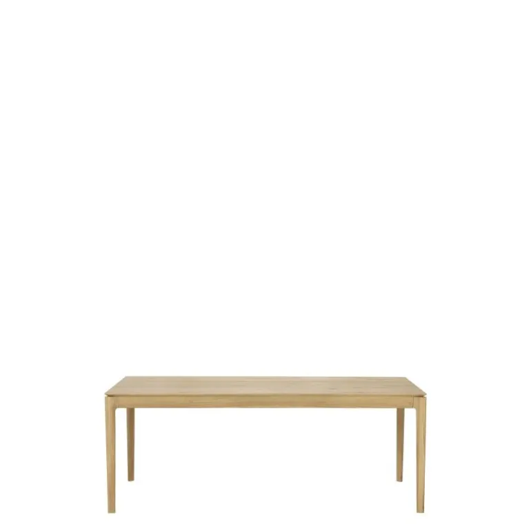 Bok Eettafel Uitschuifbaar Gelakt Eiken