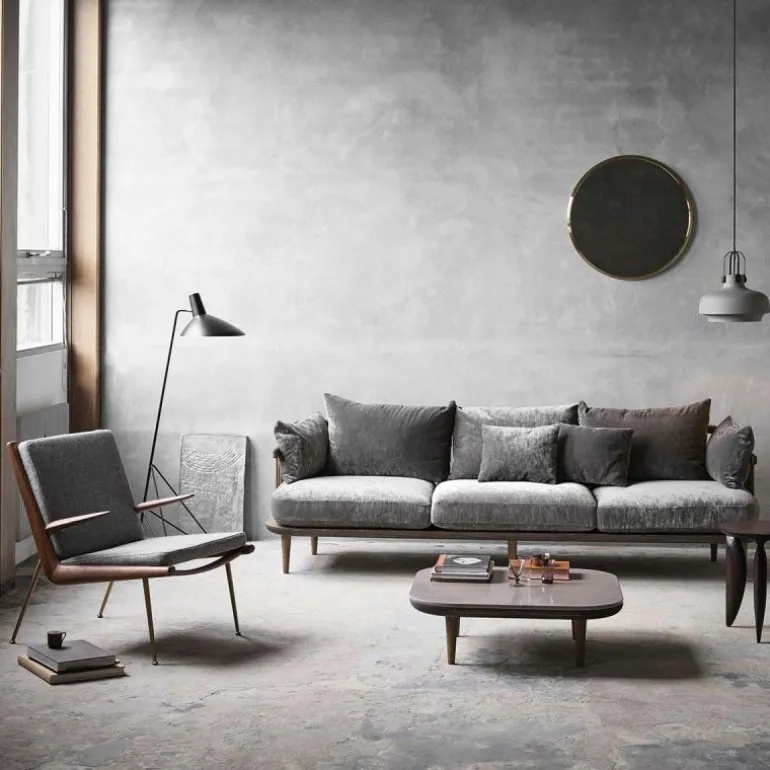 Boomerang HM2 Messing Fauteuil