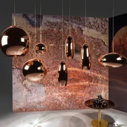 Copper Round Ø45 Hanglamp