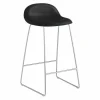 3D Barkruk Slede, Chroom Onderstel