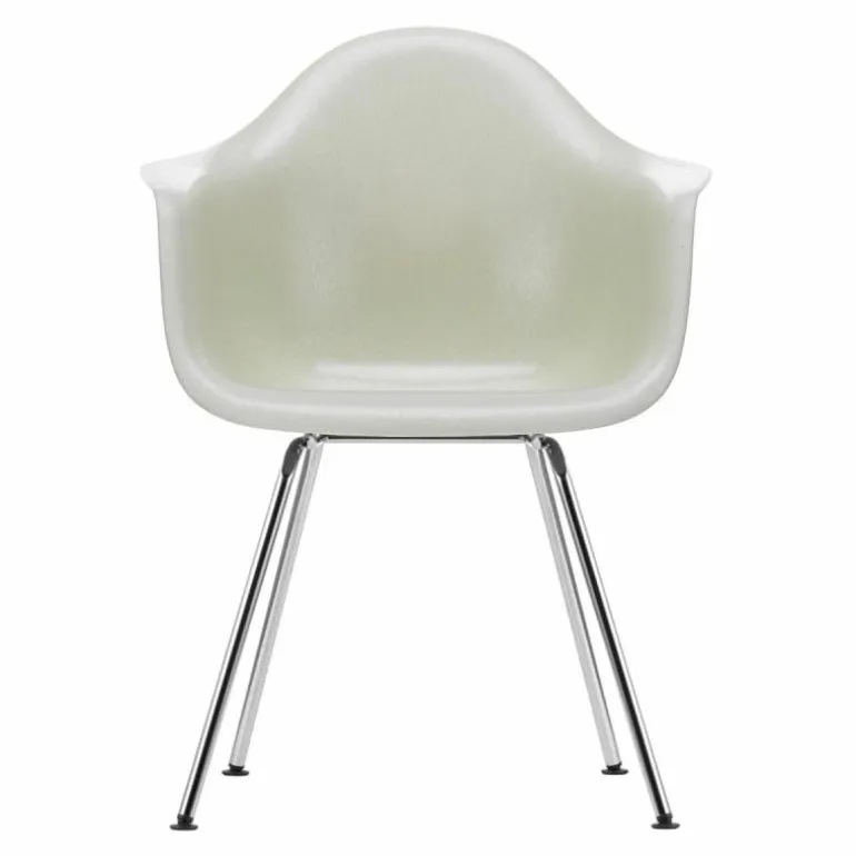 Eames Fiberglass Chair DAX Chroom