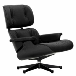 Eames Lounge Chair + Ottoman Leder
