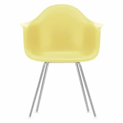 Eames Plastic Chair DAX Chroom Onderstel