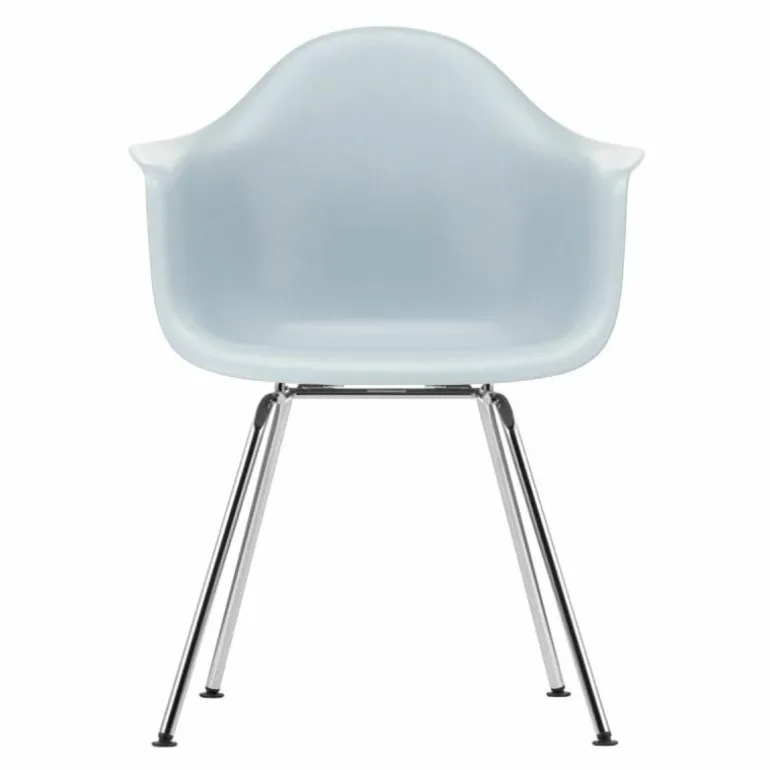 Eames Plastic Chair DAX Chroom Onderstel