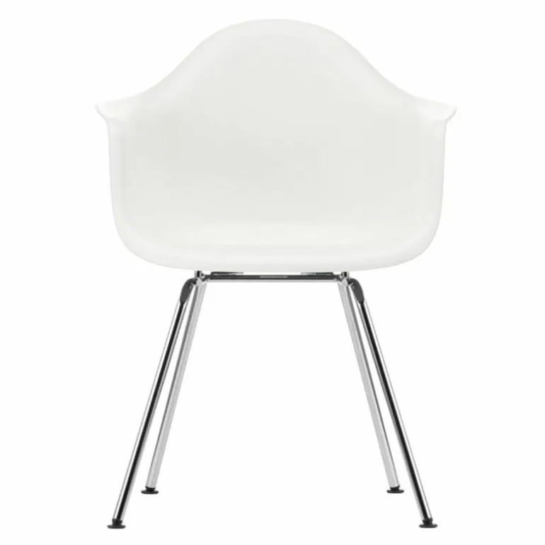 Eames Plastic Chair DAX Chroom Onderstel