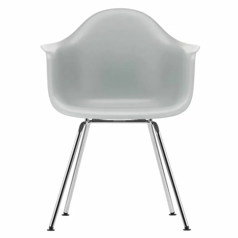 Eames Plastic Chair DAX Chroom Onderstel