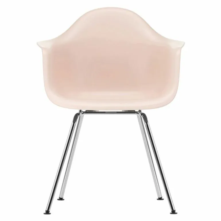 Eames Plastic Chair DAX Chroom Onderstel