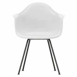 Eames Plastic Chair DAX Zwart Onderstel