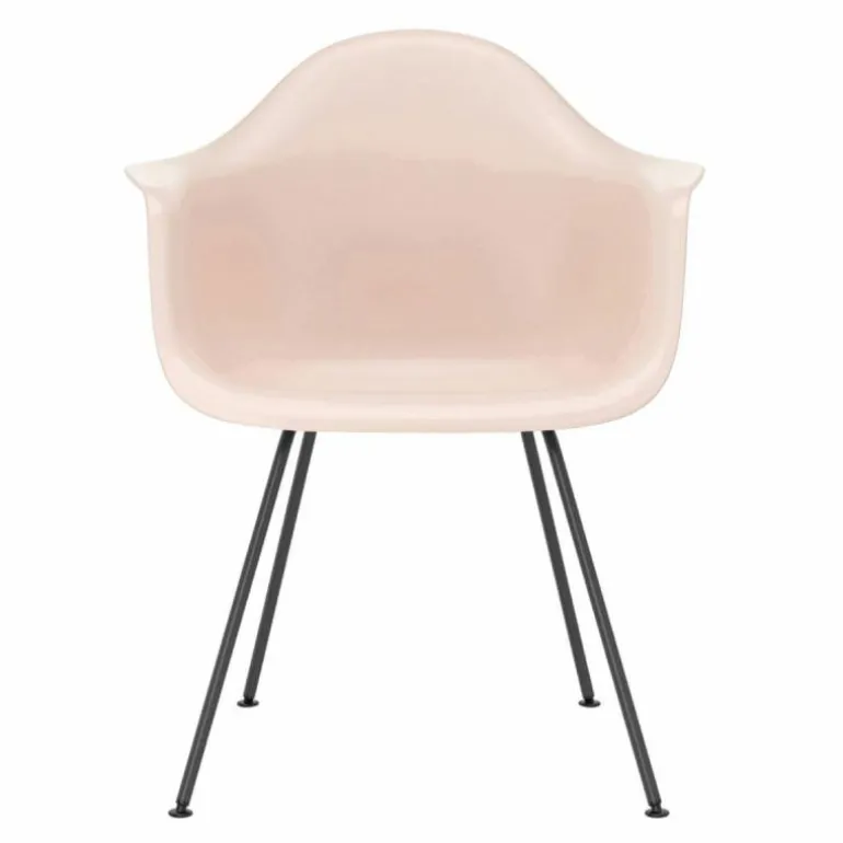 Eames Plastic Chair DAX Zwart Onderstel