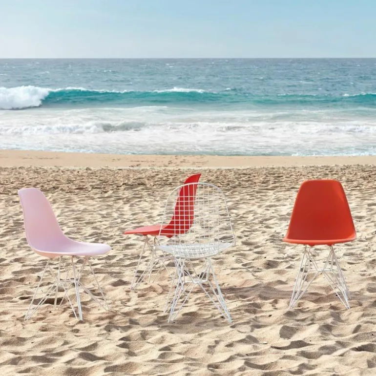 Eames Plastic Chair DSR Wit