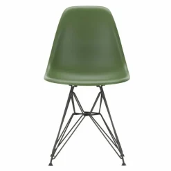 Eames Plastic Chair DSR Zwart