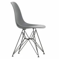 Eames Plastic Chair DSR Zwart