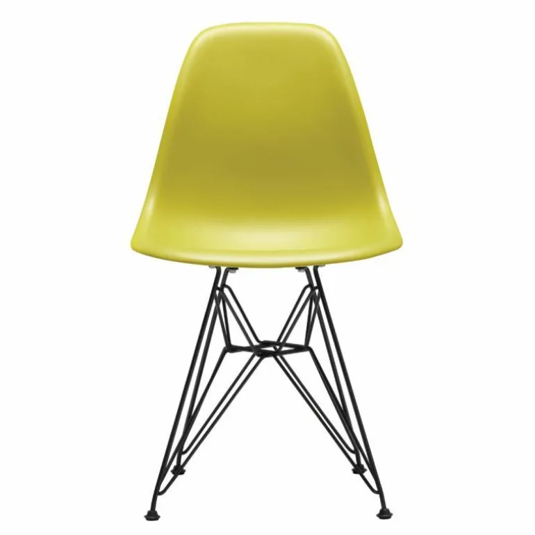 Eames Plastic Chair DSR Zwart