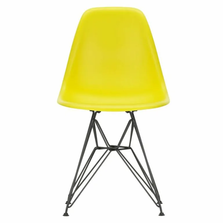 Eames Plastic Chair DSR Zwart
