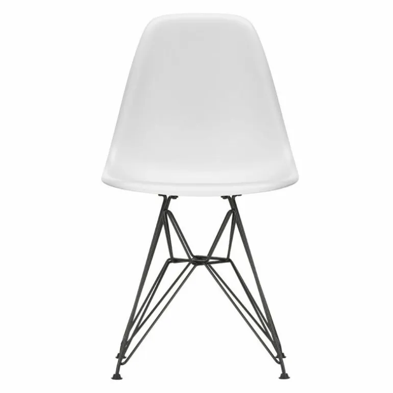 Eames Plastic Chair DSR Zwart