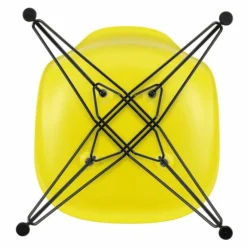 Eames Plastic Chair DSR Zwart