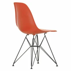 Eames Plastic Chair DSR Zwart