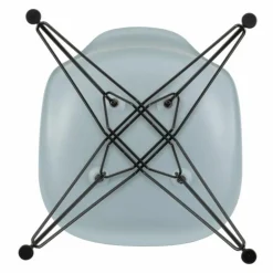Eames Plastic Chair DSR Zwart