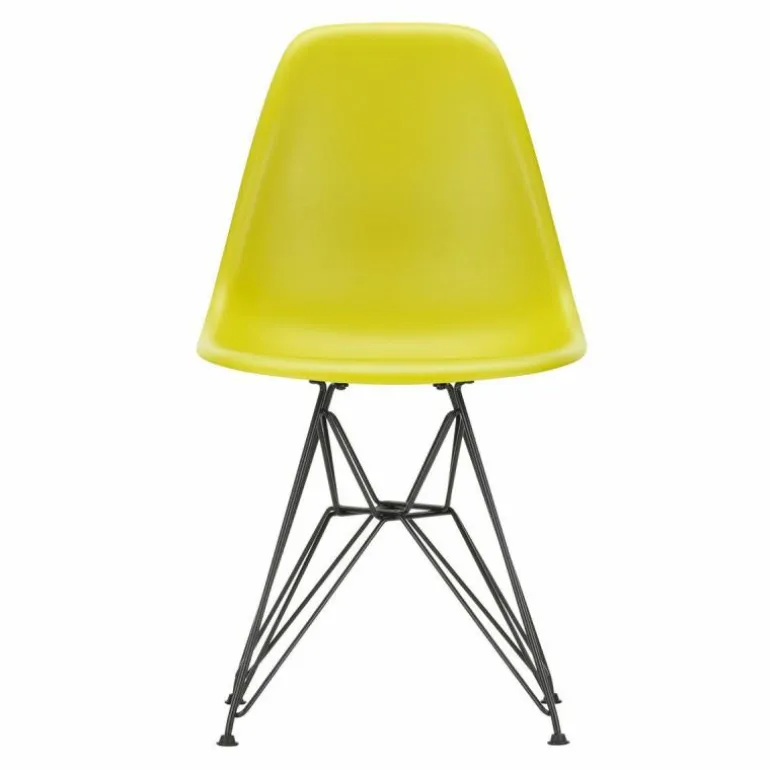Eames Plastic Chair DSR Zwart