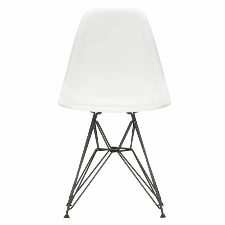 Eames Plastic Chair DSR Zwart