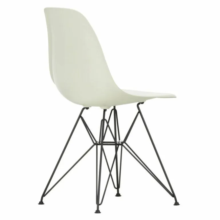 Eames Plastic Chair DSR Zwart