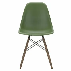 Eames Plastic Chair DSW Stoel Esdoorn Donker