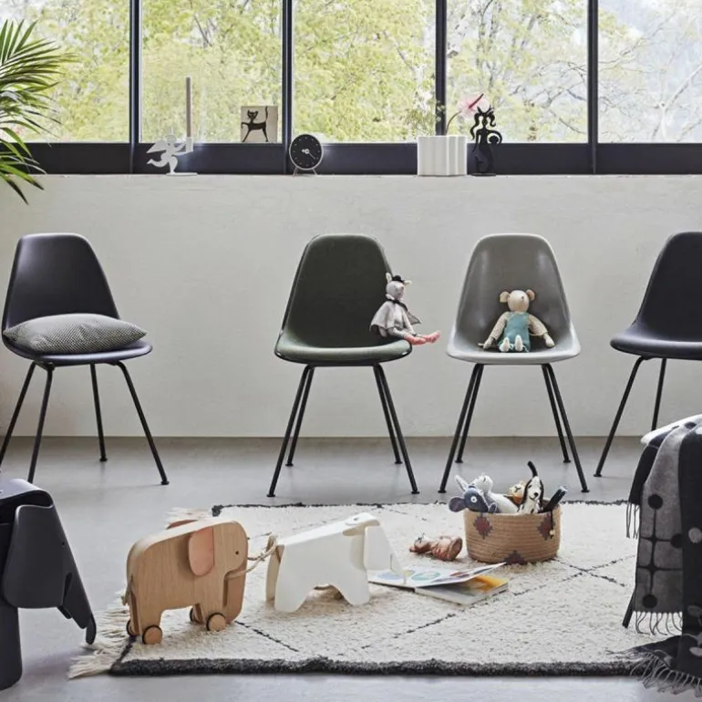 Eames Plastic Chair DSX Chroom