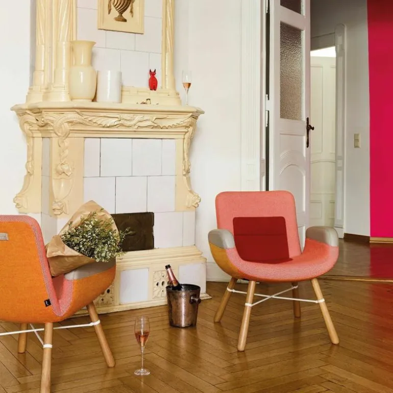 East River Chair Stoel Naturel Eiken
