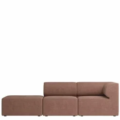 Eave Modular 3-zits Bank Met Poef