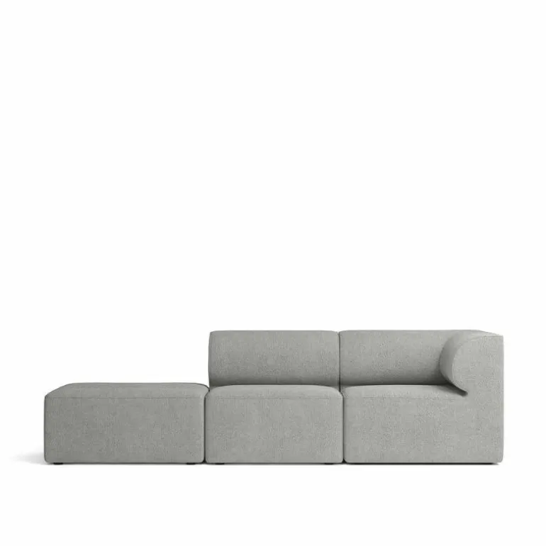 Eave Modular 3-zits Bank Met Poef