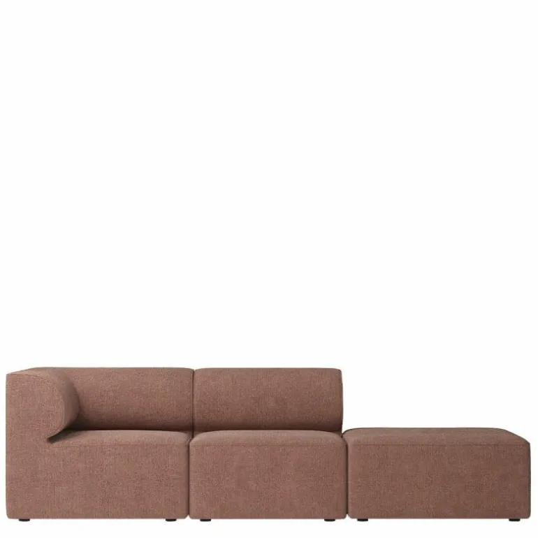 Eave Modular 3-zits Bank Met Poef