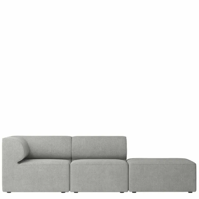 Eave Modular 3-zits Bank Met Poef