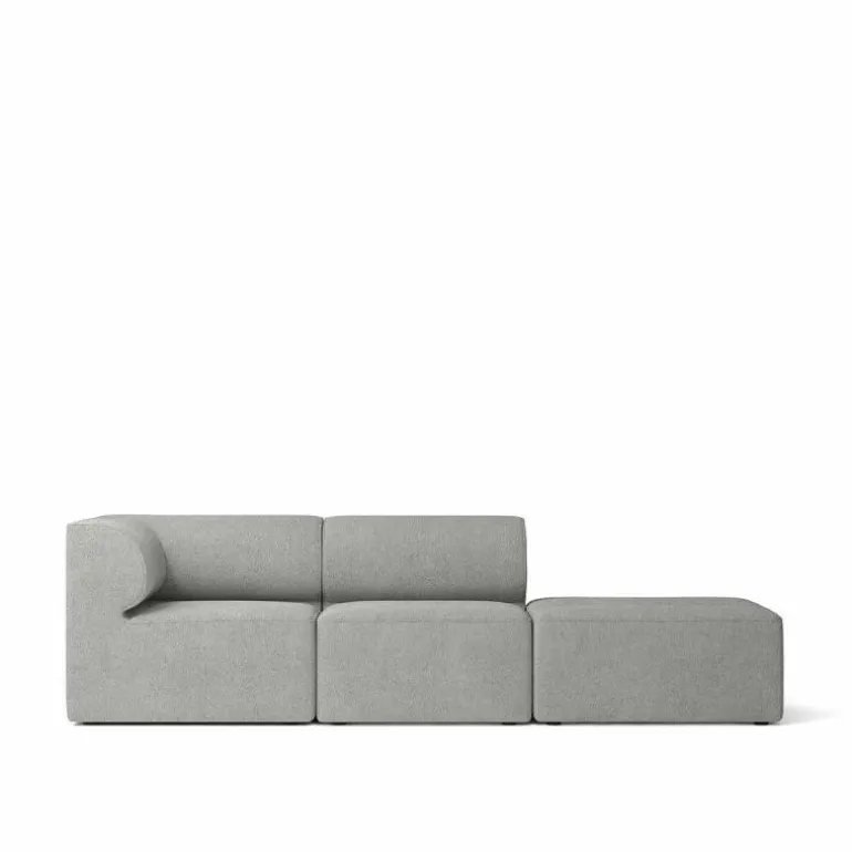Eave Modular 3-zits Bank Met Poef